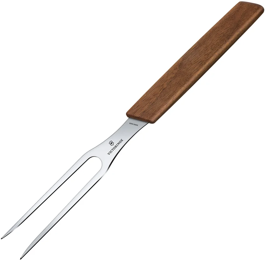 Victorinox Carving Fork Walnut