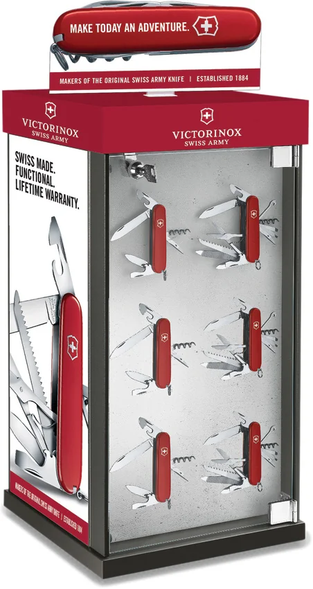 Victorinox Rotating Display With Storage